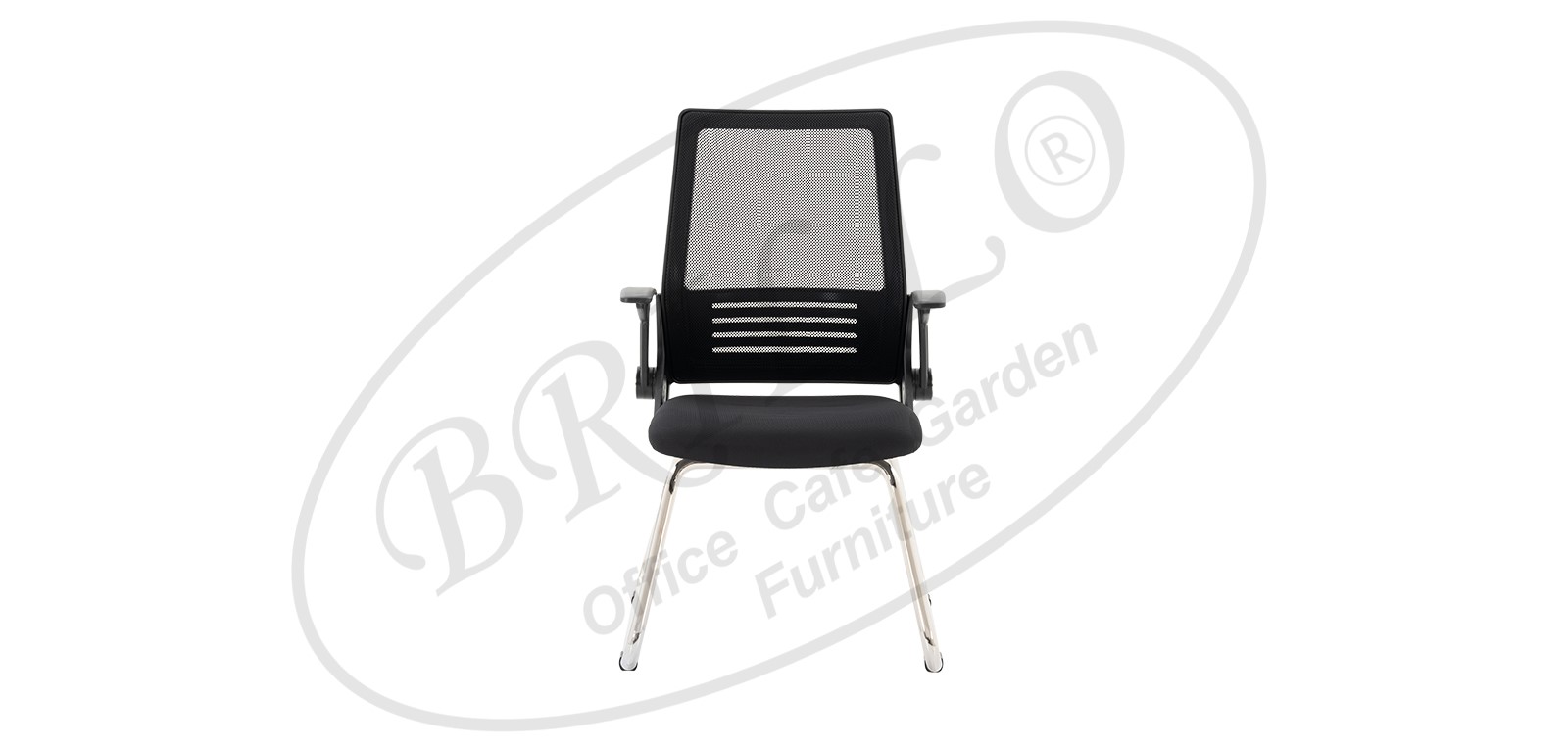 Trend Mesh Misafir Krom U - Ofis mobilyası - Ofis mobilyaları